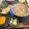 ゆで太郎「朝食セット焼鯖ごはん(温)+コロッケ」食べてきました！