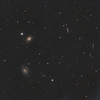 おとめ座のNGC5363,NGC5364などを光害地から