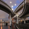 夜の有明ジャンクション20250120（東京都江東区）