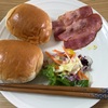 11/18(木)朝ごはん〜ロールパンのワンプレート朝食