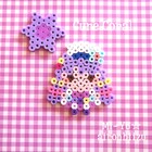 今年最後の アイロンビーズ図案は ディズニープリンセス キャッスル Mi Yu のアイロンビーズアトリエ Perlerbeads Design