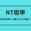 NT倍率と株価の関係