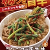 すき家から「ニンニクの芽牛丼」が新登場！特製旨辛だれとニンニクの芽をトッピングした新商品、ダブルとトリプルあり