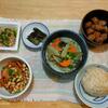イシイのミートボール。きんぴらごぼう。野菜味噌汁５日目。