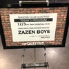 ZAZEN BOYS TOUR MATSURI SESSION 2019.12月3日(火) 名古屋CLUB QUATTRO 19:00 開演