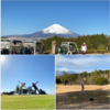 絶景『富士山』娘のＧＯＬＦ熱ＶＳ真冬の晴天富士山麓　 　⛳☀