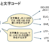 文字コード（UTF-8,Shift_JIS,EUC-JP,ISO-2022-JP）についての俺的まとめ