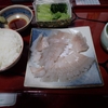 七尾西湾の夏のチーバスのお刺身
