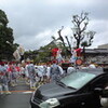 梅雨最中の茨木神社夏祭り