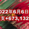 2022年6月6日週の収支