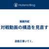 対戦動画の構造を見直す