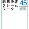 決断の速い人が使っている 戦略決定フレームワーク45, 仕事の速い人が使っている 問題解決フレームワーク44 / 西村克己