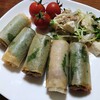 豚肉と大葉の春巻き