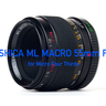 YASHICA ML MACRO 55mm F2.8レビュー
