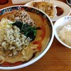 デブ活最終日その①。フタツメ安中店で冬季限定濃厚四川担々麺・麺大盛・ギョウザセット。2月29日のRUN記録。