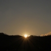 初日の出。