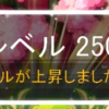 カンナ250LV達成しました。