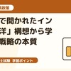 診断士試験対策：「自由で開かれたインド太平洋」構想から学ぶ経営戦略の本質