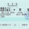 本日の使用切符：JR東日本 成田駅発行 成田エクスプレス22号 空港第2ビル➡︎新宿 特急券