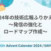2024年の技術広報ふりかえり〜発信の強化とロードマップ作成〜