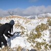 雪の白髪山遊山　頂で想う