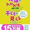 ［４５０冊目］監修：田中真介・編著：乳幼児保育研究会『発達がわかれば子どもが見える』☆☆☆☆☆