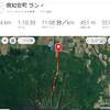 羊蹄山、720ｍと1000ｍ