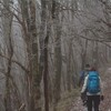 大雪の国見山遊山　転