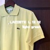 ラコステ L12.12 をライトグリーンで買い足し。大人が使える季節色の魅力