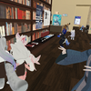 【VRChat】VR読書週間2023・年に一度のケモノが集まる本屋のイベント「毛玉「読書」びより」言ノ葉堂店内レポート