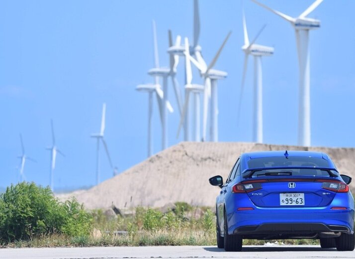 写真家とシビックe:HEV 初夏の東北ドライブ