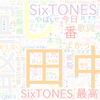 　Twitterキーワード[#SixTONES_僕僕]　02/15_23:31から60分のつぶやき雲