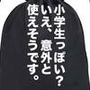 使いやすくて良デザイン。進化系ナップサック。