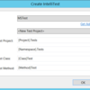 IntelliTest の NUnit Test Generator