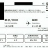 ANA271便　搭乗券