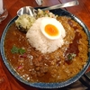 【閉店】カレーの店三つ葉（文京区本郷）の梅酒チキンと鶏ごぼう山椒味噌キーマのあいがけ