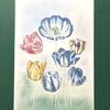 【大人のぬり絵　四季を彩る花の名作集】チューリップを塗るpart2