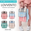 lovvento リュック レディース 可愛い マカロン色 A4対応 15.6インチPC 防水 カラフルで可愛い服に合う