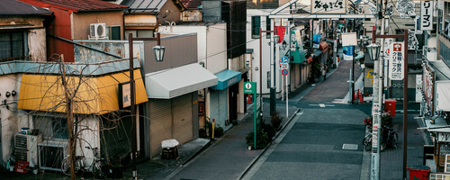 早朝の谷中銀座周辺をスナップandネコさがししたよ。