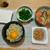 納豆玉子かけごはん。野菜味噌汁(新規作成)