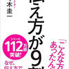 「伝え方が9割」【読む前メンタルマップ】