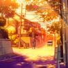 CLANNADの聖地巡礼（さくら坂交差点）