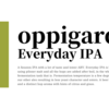 ひろゆき、今日のおすすめビールはOppigards, Everyday IPA（スウェーデン）