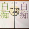 フョードル・ドストエフスキー「白痴　上」（新潮文庫）第２編6-12　金儲けの欲望にまみれた地上の人間は金に執着しない天使人間の前で醜態をさらす。