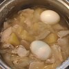 鶏ムネ肉のスープ