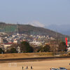 今朝の浅間山・榛名山　20160227