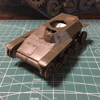 ファインモールド 1/35 九七式軽装甲車テケ (ガールズ