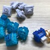クリッキーなキースイッチを購入し、いくつかのキーを挿し換えました