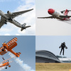 【イギリス】ファンボロー航空ショー（３）A350-1000, B727 etc... 民間機系の飛行展示
