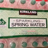 【コストコ】KIRKLAND 炭酸水(Sparkling Spring Water)